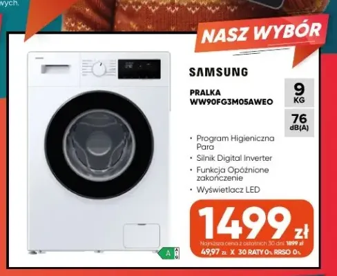 Pralka WW90FG3M05AWEO Samsung