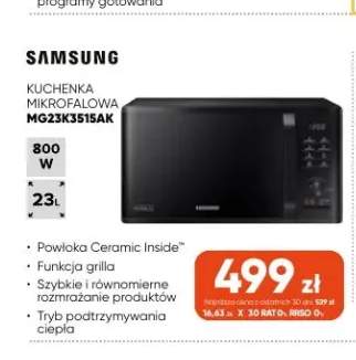 Kuchenka mikrofalowa MG23K3515AK Samsung