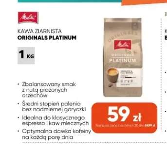 Kawa ziarnista Originals Platinum Melitta