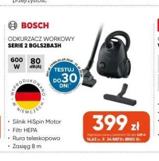 Odkurzacz workowy Serie 2 BGLS2BA3H Bosch