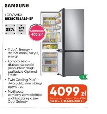 Lodówka RB38C7B6AS9/EF Samsung