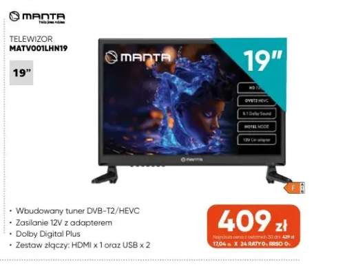 Telewizor MATV001LHN19 Manta