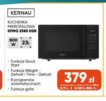 Kuchenka mikrofalowa Kfmo 2380 Egb Kernau