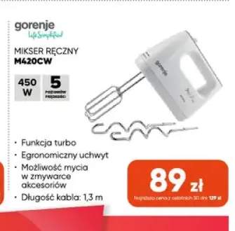 Mikser ręczny M420CW Gorenje