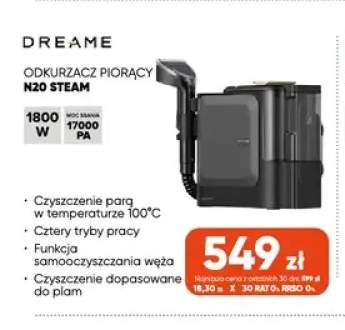 Odkurzacz piorący N20 Steam Dreame