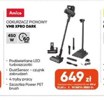Odkurzacz pionowy Vmb Xpro Dark Amica