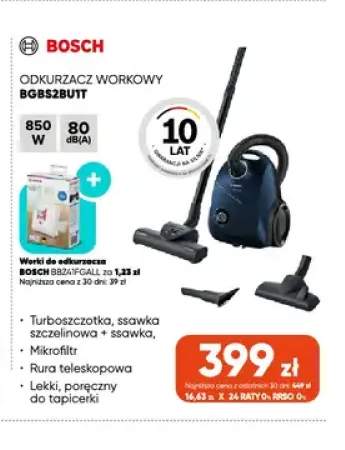 Worki do odkurzacza BBZ41FGALL Bosch +1 wariant