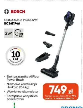 Odkurzacz pionowy BCS611P4A Bosch