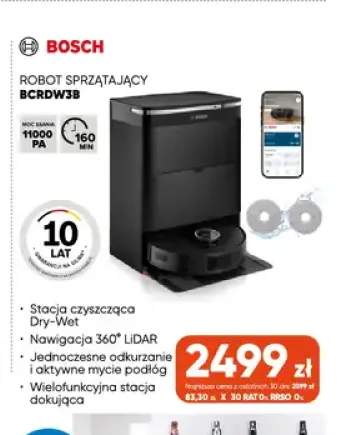Robot sprzątający BCRDW3B Bosch