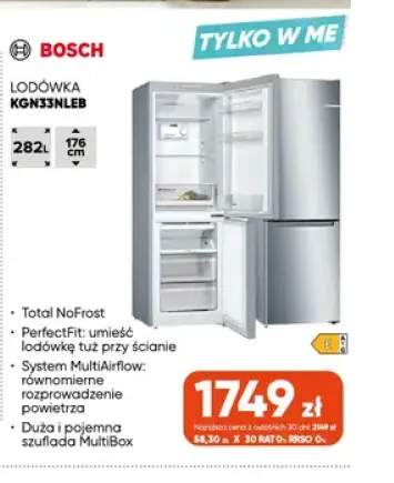 Lodówka KGN33NLEB Bosch