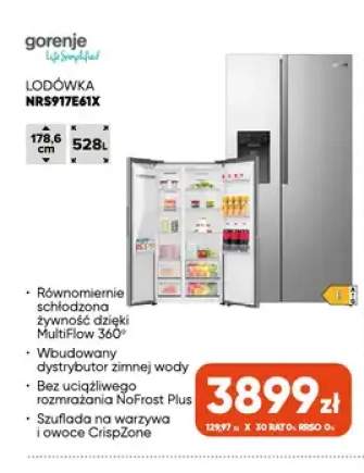 Lodówka NRS917E61X Gorenje