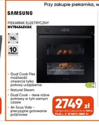 Piekarnik elektryczny NV7B4545VAK Samsung