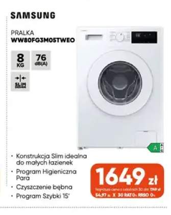 Pralka WW80FG3M05TWEO Samsung