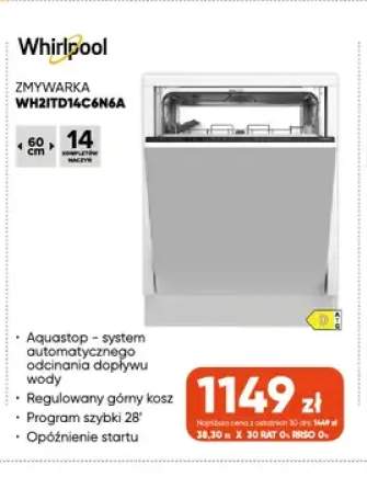 Zmywarka WH2ITD14C6N6A Whirlpool
