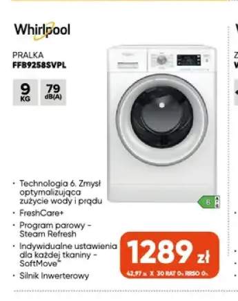 Pralka FFB9258SVPL Whirlpool