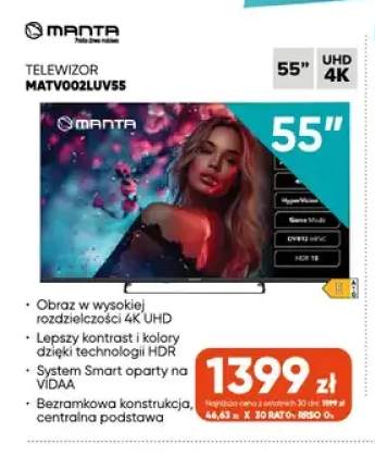 Telewizor MATV002LUV55 Manta