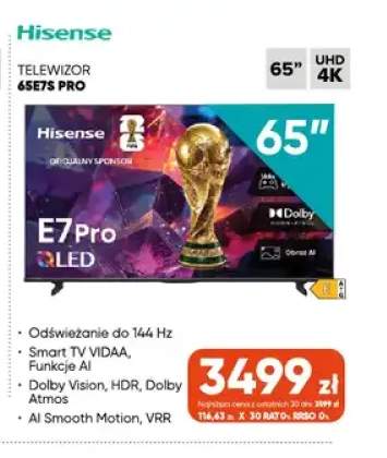 Telewizor 65E7S Pro Hisense