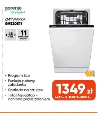 Zmywarka GV520E11 Gorenje